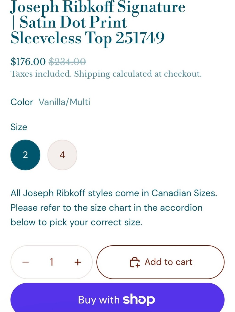 Joseph Ribkoff Two Piece Set - Picture 16 of 16
